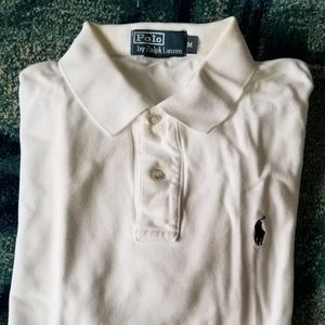 Ralph Lauren White Polo